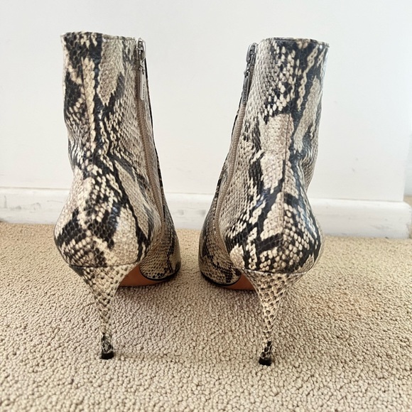 Schutz Snake Print Booties - Picture 2 of 4